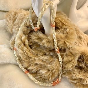 Pearl necklace and bracelet set jewelry
